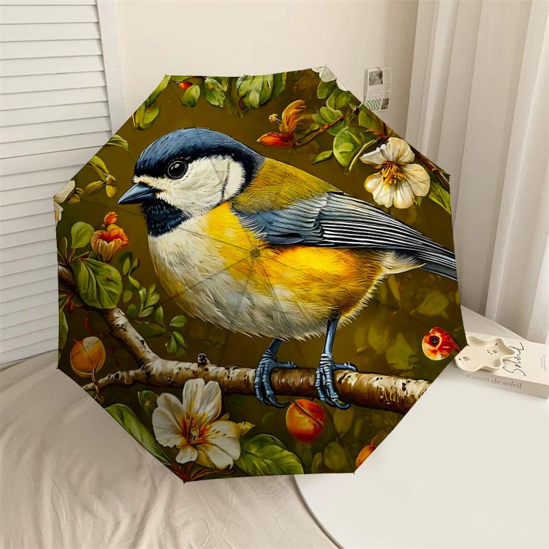 1PC bird flower Umbrella-8-Rib Reinforced, Automatic Open, Lightweight & Durable, Cute Fashion Accessory for Outdoor-F2643
1PC bird flower Umbrella-8-Rib Reinforced, Automatic Open, Lightweight & Durable, Cute Fashion Accessory for Outdoor-F2643