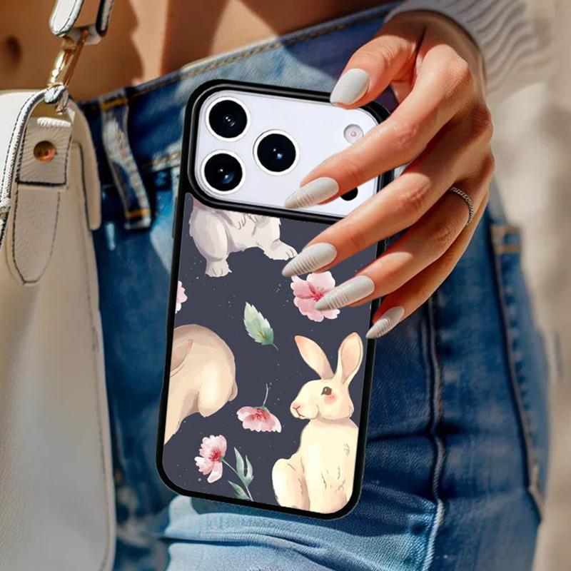 Rabbit Bunny Pattern Phone Case For iPhone 17 Air 14 15 13 12 Max Cover For Apple 16e 11 Pro Max Plus Coque iPhone 13pro
Rabbit Bunny Pattern Phone Case For iPhone 17 Air 14 15 13 12 Max Cover For Apple 16e 11 Pro Max Plus Coque iPhone 13pro