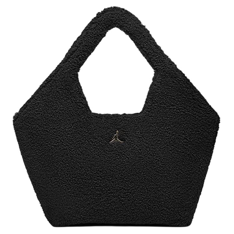 Jordan Logo Faux Shearling Tote Bag Women tote bags Black IQ3198-045 Black
Jordan Logo Faux Shearling Tote Bag Women tote bags Black IQ3198-045 Black