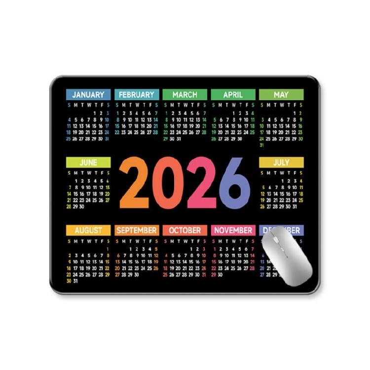 Mousepad Stable Anti Slip Rubber Mouse Pad Featuring 2026 Pattern Colorful Dates for Efficient Work and Play
Mousepad Stable Anti Slip Rubber Mouse Pad Featuring 2026 Pattern Colorful Dates for Efficient Work and Play