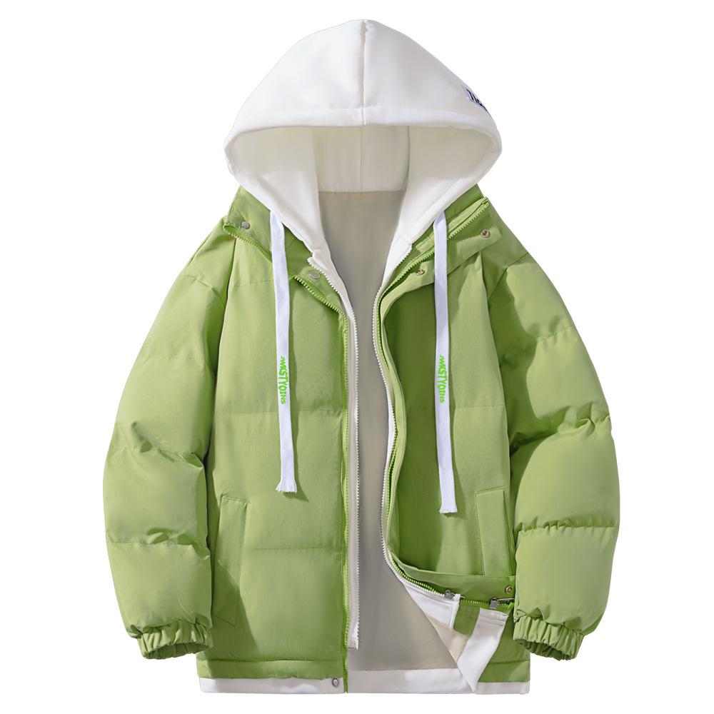 Хлопковая куртка-двойка для подростков Зимняя куртка Корейский стиль Утепленная хлопковая куртка Новая зимняя хлопковая куртка с капюшоном для мужчин 5XL зелёный
Хлопковая куртка-двойка для подростков Зимняя куртка Корейский стиль Утепленная хлопковая куртка Новая зимняя хлопковая куртка с капюшоном для мужчин 5XL зелёный