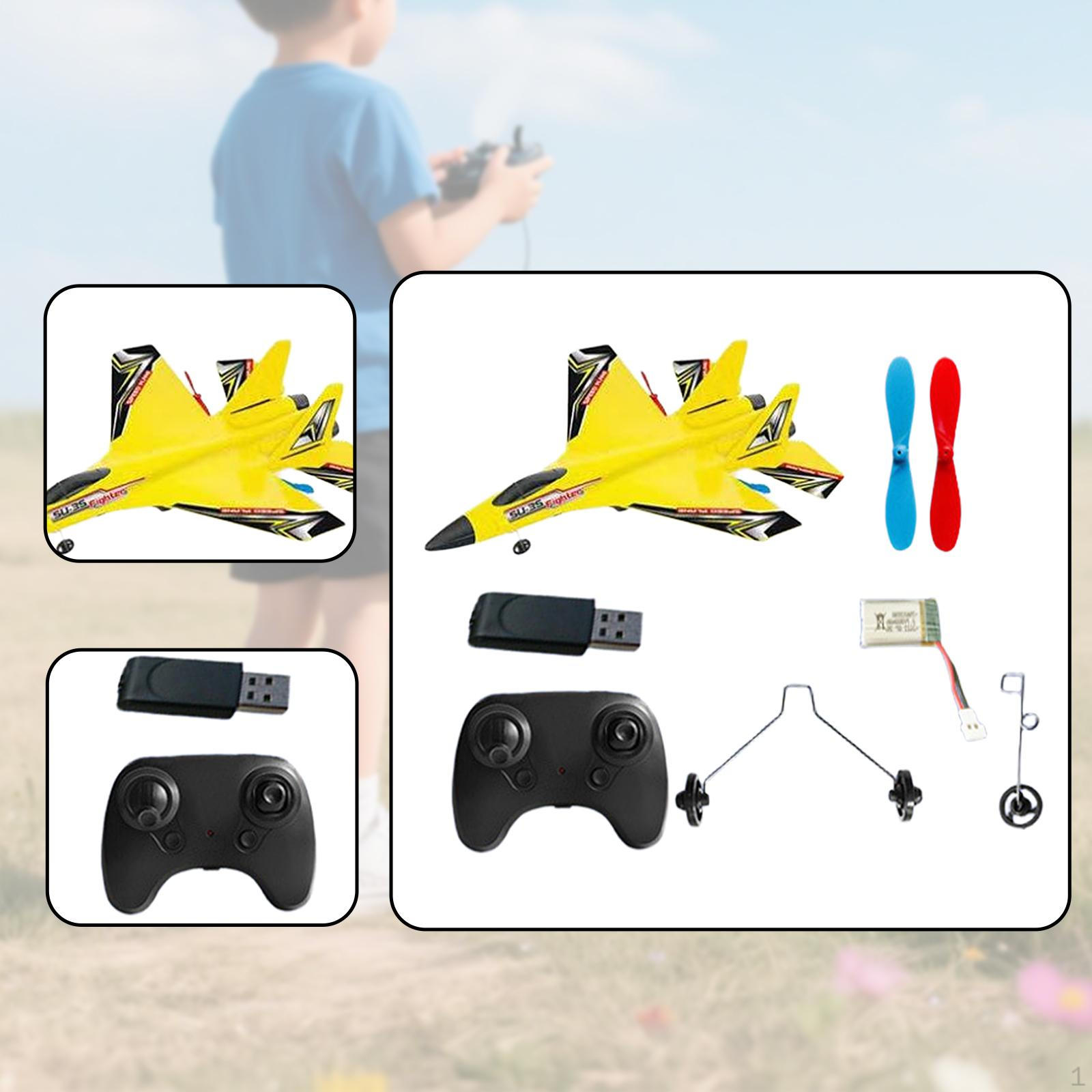 Легкий в управлінні радіокерований планер з шасі, літак на пульті керування для дітей та підлітків жовтий
Легкий в управлінні радіокерований планер з шасі, літак на пульті керування для дітей та підлітків жовтий