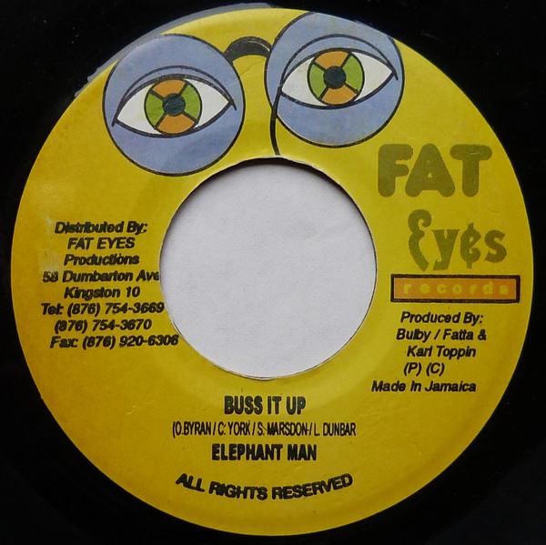 7inch Record ELEPHANT MAN / INSANE - Buss It Up / Start Fret NONE Fat Eyes Record Jamaica Reggae, Ska & Dub Used
7inch Record ELEPHANT MAN / INSANE - Buss It Up / Start Fret NONE Fat Eyes Record Jamaica Reggae, Ska & Dub Used