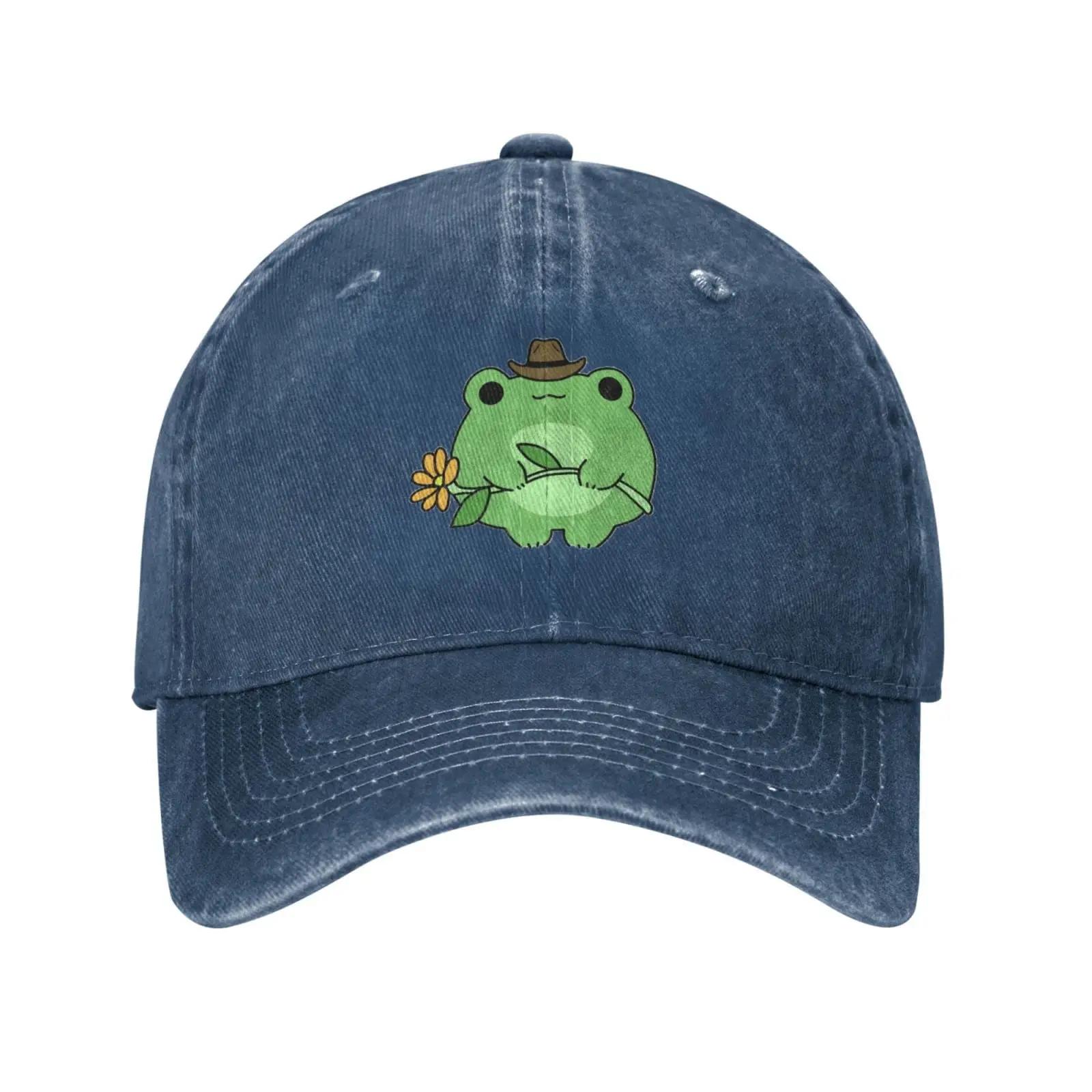 Cute Frog Flower Adjustable Washed Denim Cotton Low Profile Man Dad Trucker Hat Fitted Baseball Ball Cap for Men Unisex Headwear Adjustable білий
Cute Frog Flower Adjustable Washed Denim Cotton Low Profile Man Dad Trucker Hat Fitted Baseball Ball Cap for Men Unisex Headwear Adjustable білий