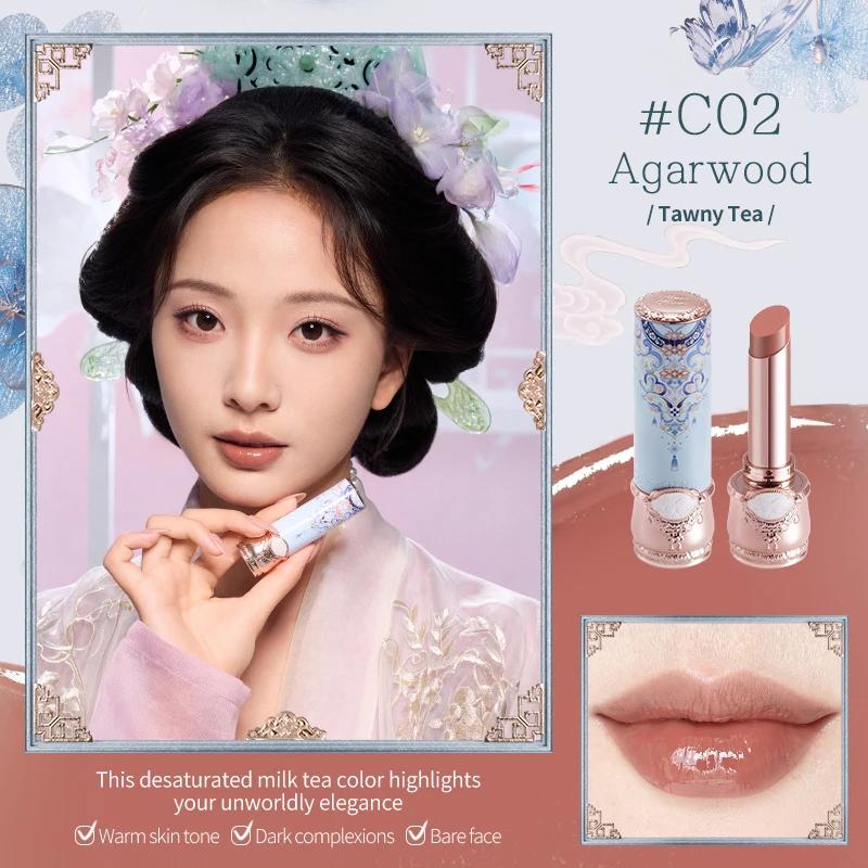 Flower Knows Butterfly Cloud Collar Collection Glossy Lipstick High shine hydrating non-greasy 3.5g C02 Agarwood
Flower Knows Butterfly Cloud Collar Collection Glossy Lipstick High shine hydrating non-greasy 3.5g C02 Agarwood