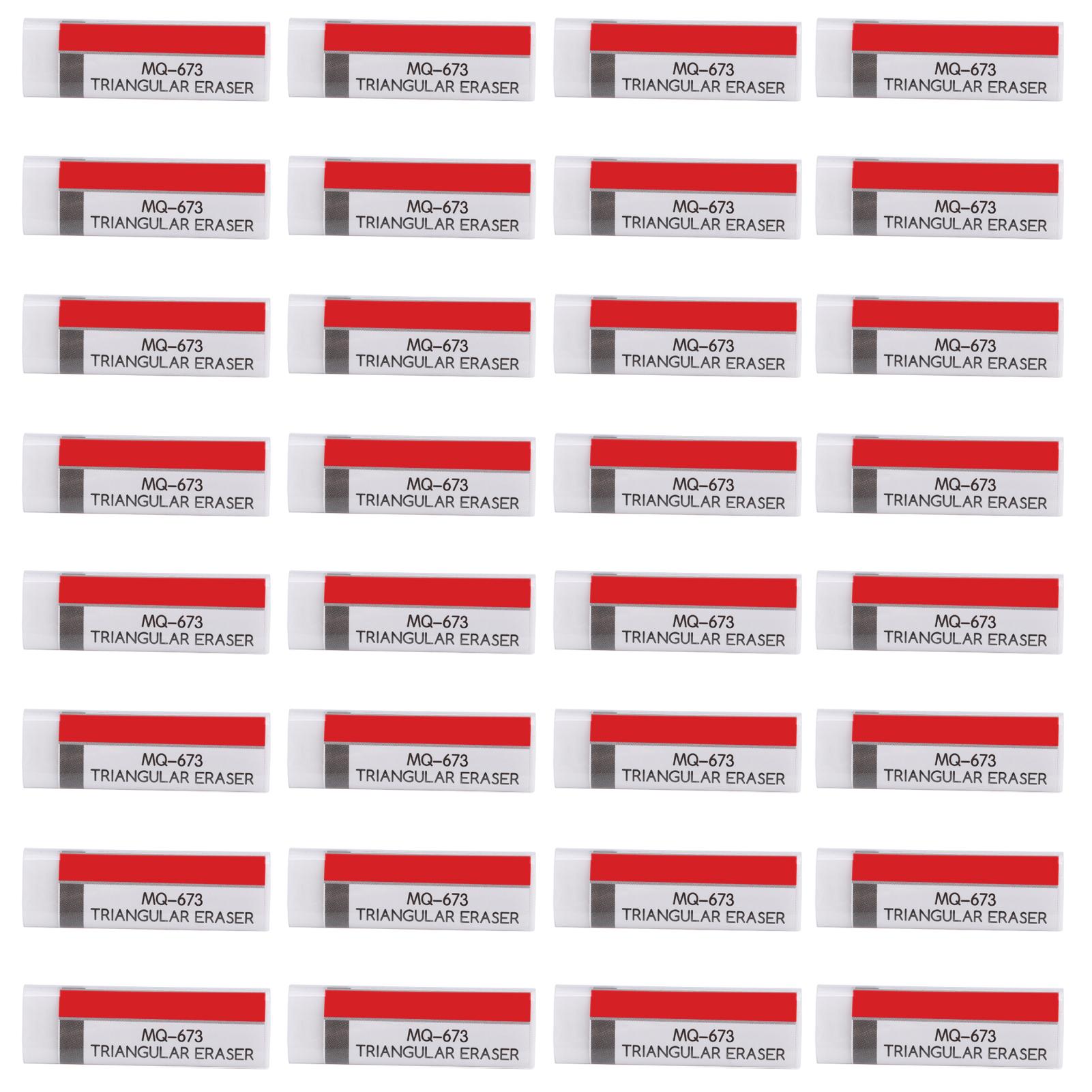 32Pcs Eraser Triangular 4B Student Cartoon Office Exam Sketch Writing Eraser White
32Pcs Eraser Triangular 4B Student Cartoon Office Exam Sketch Writing Eraser White