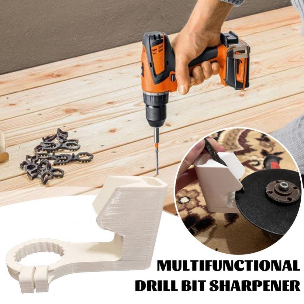 Easy To Use Sharpener Tool Multi-purpose Power Drill Bit Grinding Attachment DIY Project білий
Easy To Use Sharpener Tool Multi-purpose Power Drill Bit Grinding Attachment DIY Project білий