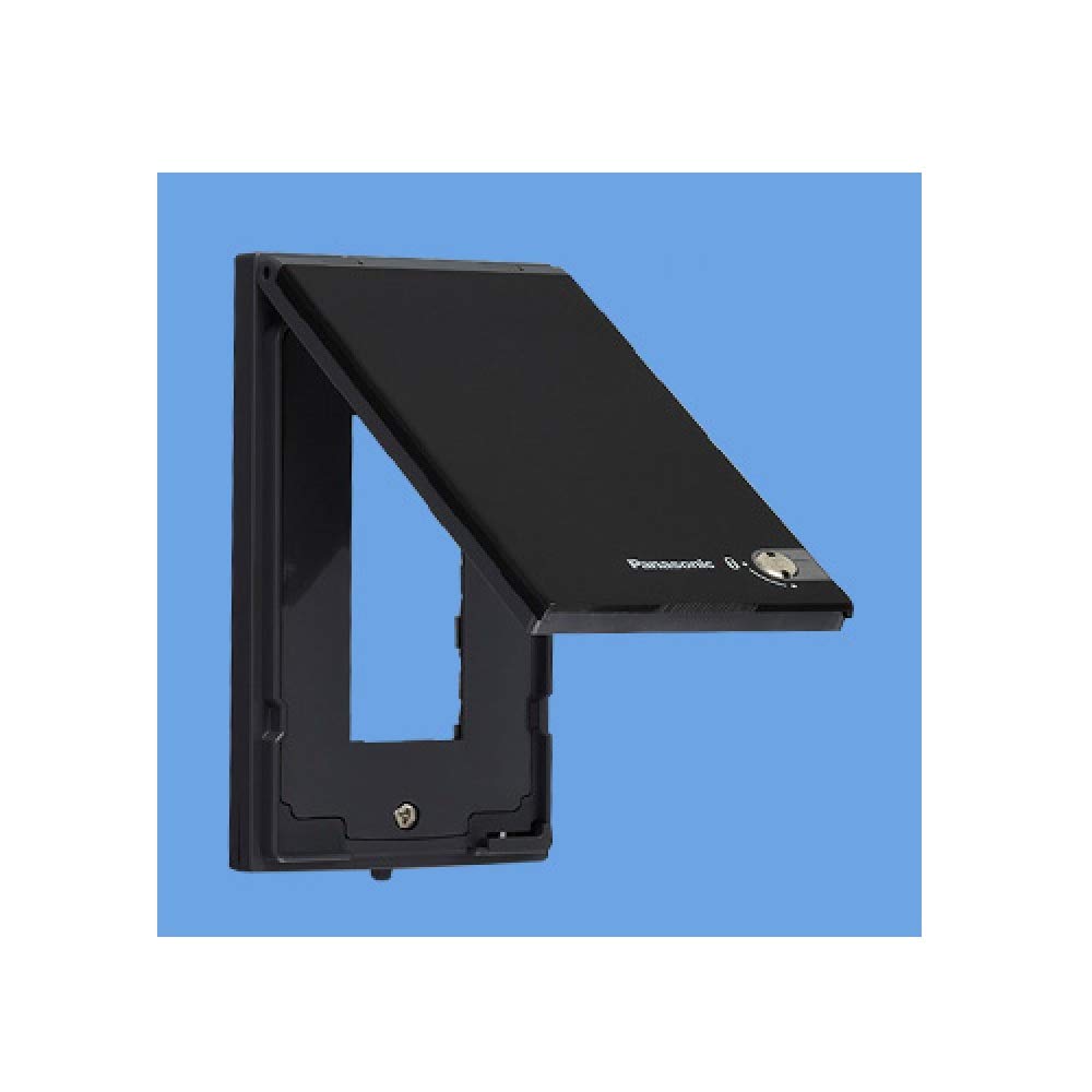 Panasonic Cosmo Series Wide 21 Rainproof Thin Outlet Guard Plate for 3 with Simple Key Black WTF7983B
Panasonic Cosmo Series Wide 21 Rainproof Thin Outlet Guard Plate for 3 with Simple Key Black WTF7983B