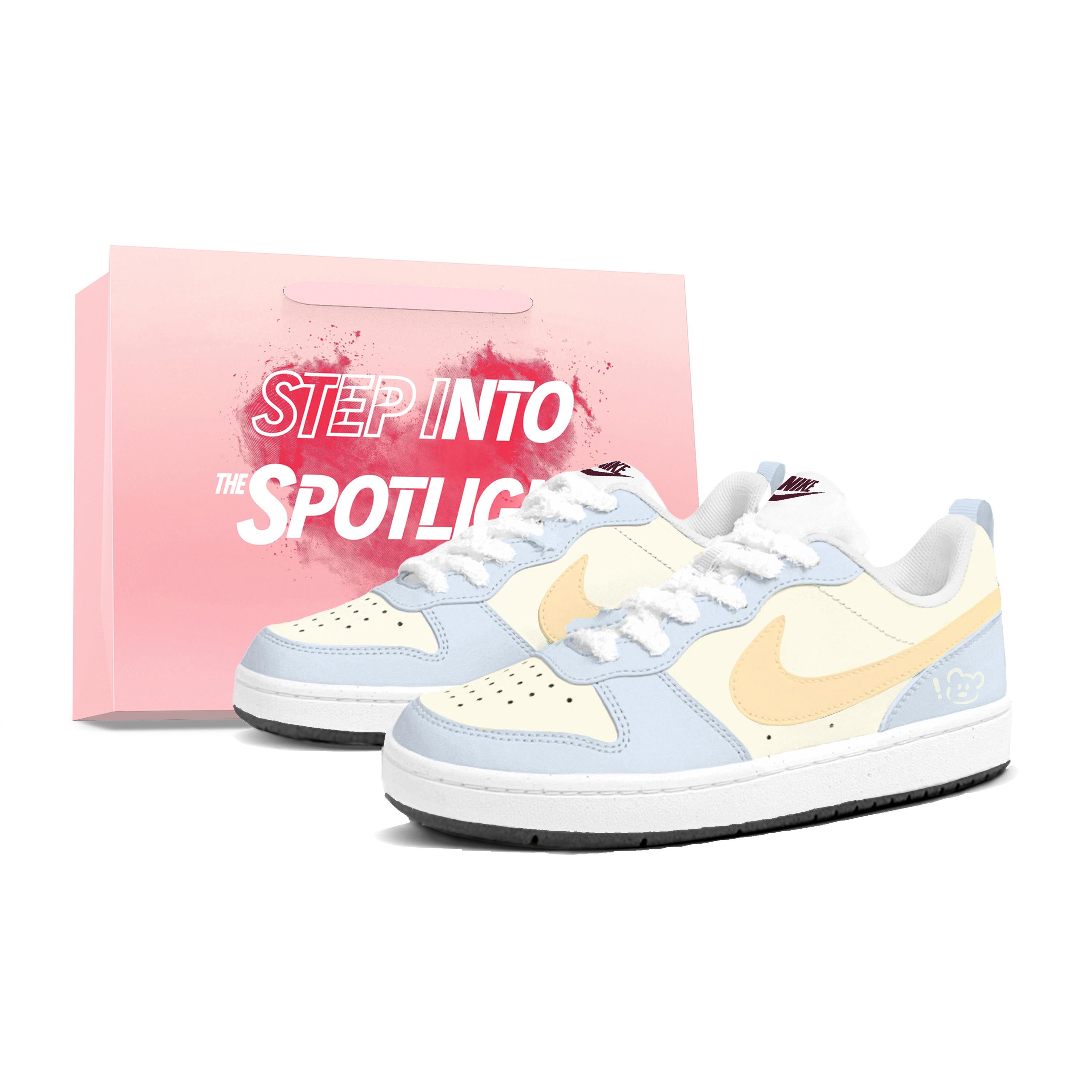 Nike Court Borough Cushioning Abrasion Resistant Low top Skateboard Shoes Women s Yellow Blue BQ5448-100(Team1573-) 39
Nike Court Borough Cushioning Abrasion Resistant Low top Skateboard Shoes Women s Yellow Blue BQ5448-100(Team1573-) 39