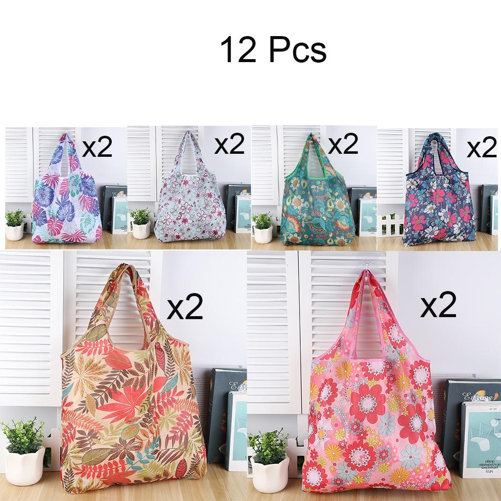 12 шт. многоразовые сумки для продуктов, складные сумки-тоут, практичные сумки для покупок для женщин и мужчин, покупки
12 шт. многоразовые сумки для продуктов, складные сумки-тоут, практичные сумки для покупок для женщин и мужчин, покупки