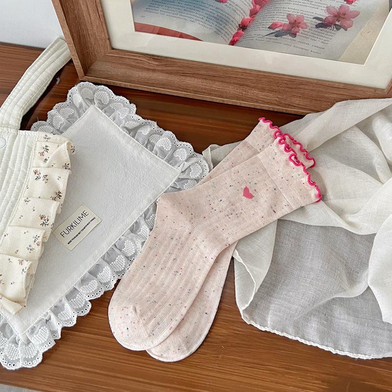 10Pair 25 Autumn Ideas Yarn Socks Children Sweet Fungus Edge Love Tube Socks Loose Stacking Socks Women S Socks One size fits all розовый
10Pair 25 Autumn Ideas Yarn Socks Children Sweet Fungus Edge Love Tube Socks Loose Stacking Socks Women S Socks One size fits all розовый