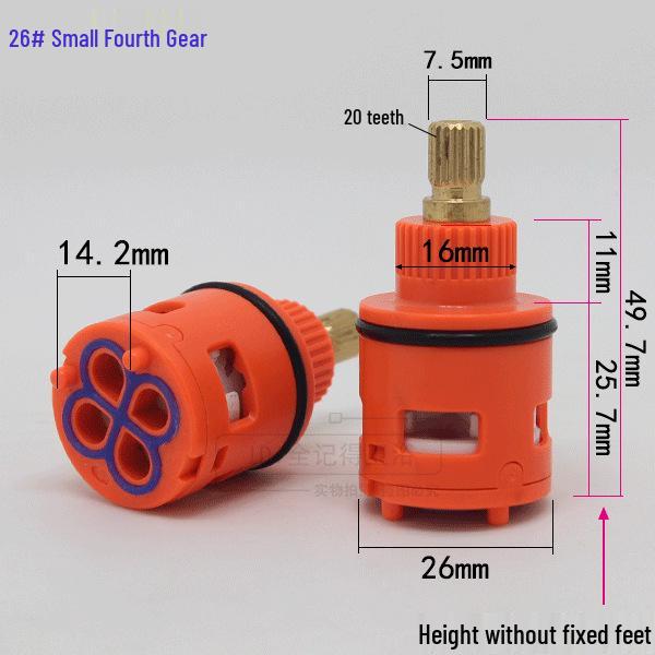 3/4-Hole Faucet Cartridge Valve Core, 3/4-Function Shower Bathtub Mixer Tap
3/4-Hole Faucet Cartridge Valve Core, 3/4-Function Shower Bathtub Mixer Tap