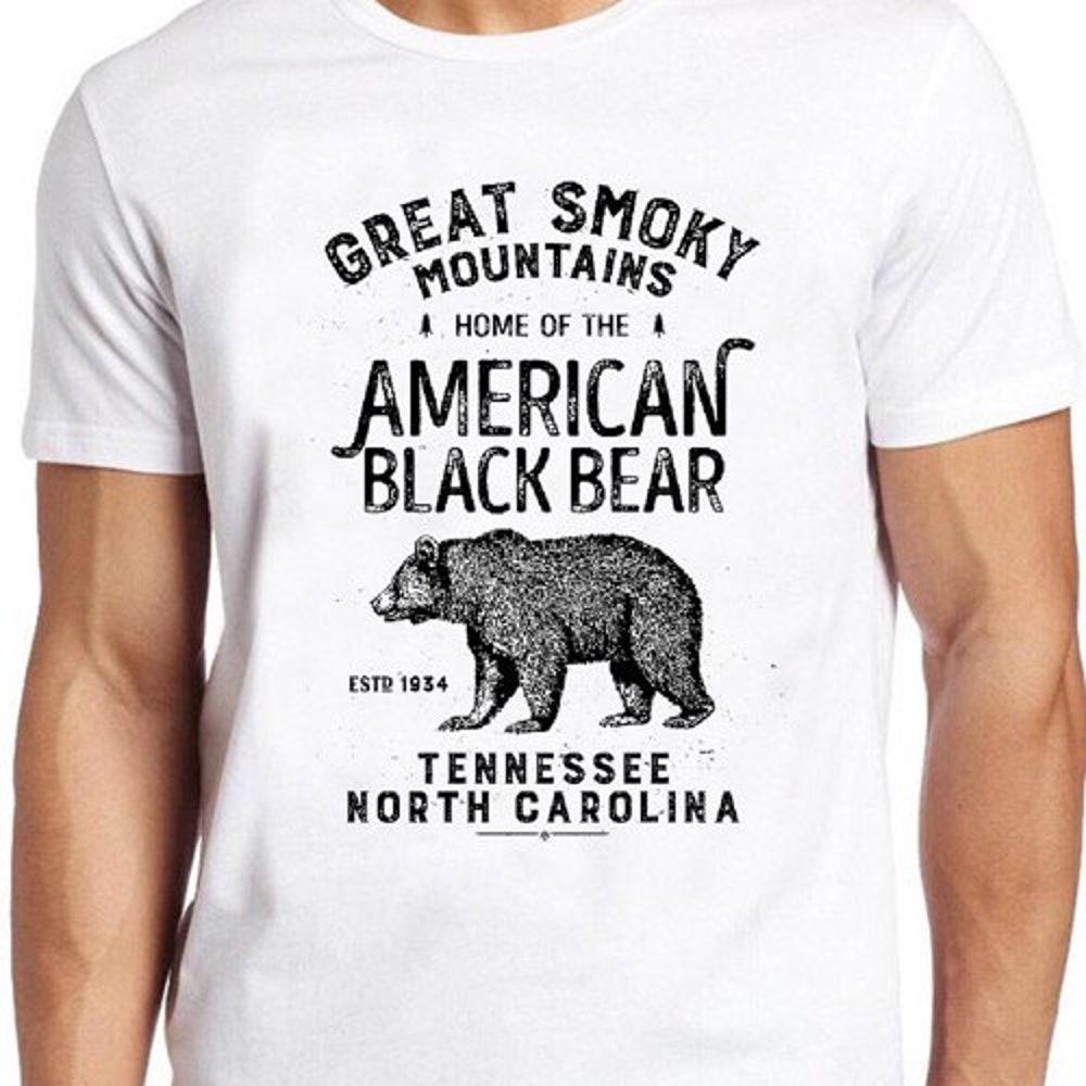 Футболка из 100% хлопка плотностью 230 г/м2 с принтом Great Smoky Mountains, футболка American Park Black Bear Cool Tee 39
Футболка из 100% хлопка плотностью 230 г/м2 с принтом Great Smoky Mountains, футболка American Park Black Bear Cool Tee 39