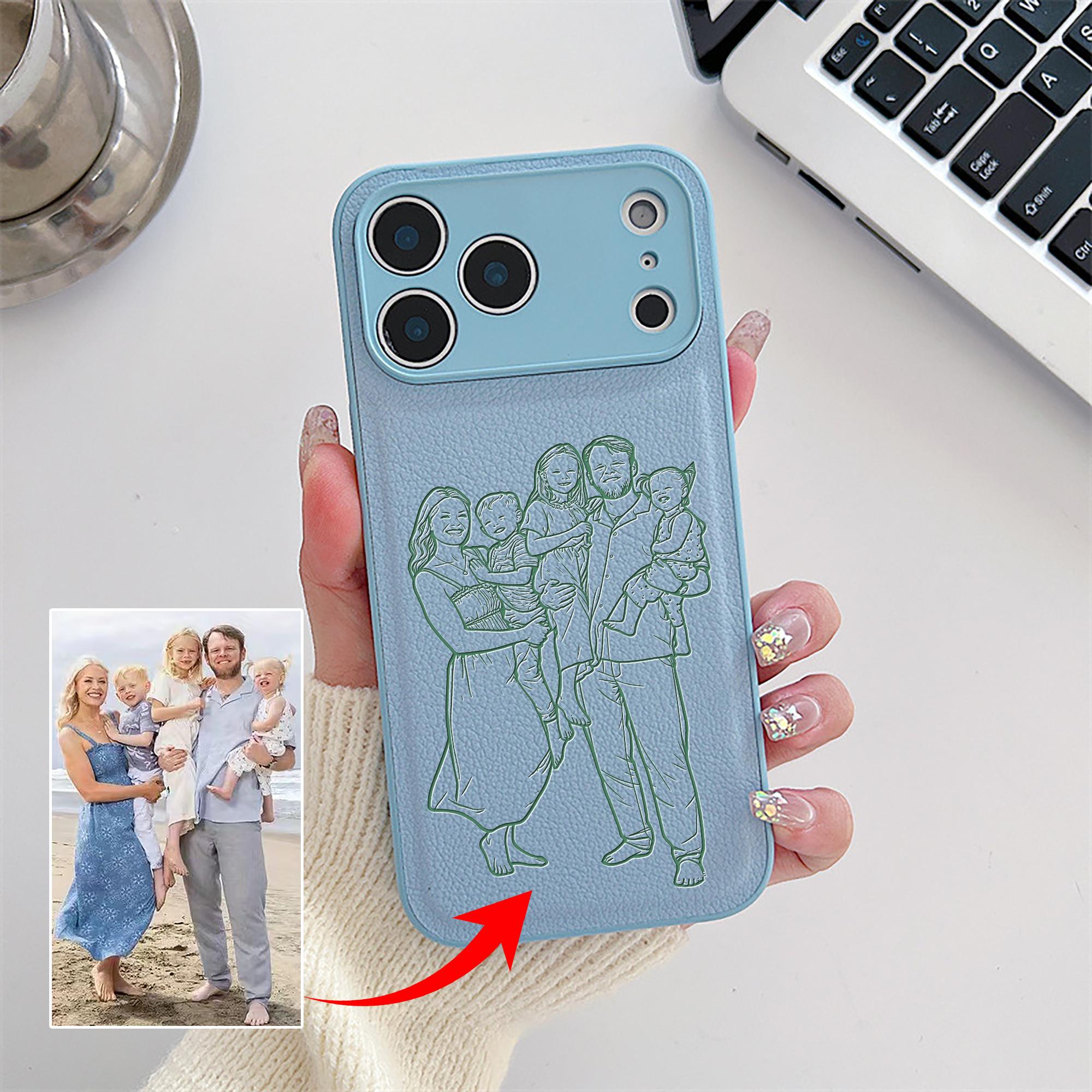 Custom Couple Family Pet Friend Personal Photo Conversion Lines Laser Engraved Case for iPhone 17 16 15 14 13 Pro Max Plus Air For iPhone 14 Plus
Custom Couple Family Pet Friend Personal Photo Conversion Lines Laser Engraved Case for iPhone 17 16 15 14 13 Pro Max Plus Air For iPhone 14 Plus