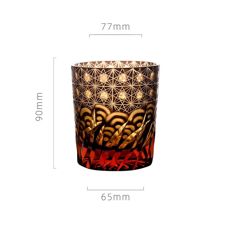 Justinlau Crystal Glass Whiskey Cup For Men Japanese-Style Hand Carved Edo Kiriko Collectible Barware Whisky Glass Liqueur Glass 201-300ml
Justinlau Crystal Glass Whiskey Cup For Men Japanese-Style Hand Carved Edo Kiriko Collectible Barware Whisky Glass Liqueur Glass 201-300ml