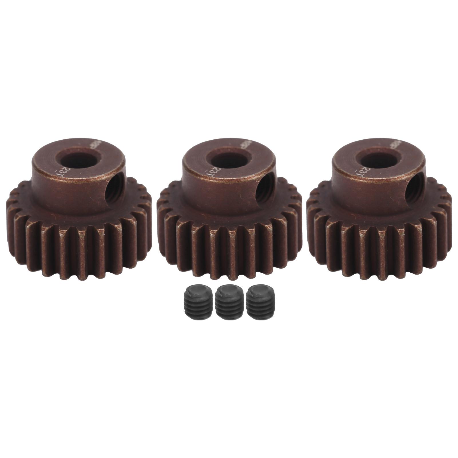 3PCS Steel 23T Diamond Red 48DP Gear for 110 RC Model Car 3.175mm Shaft Motor Accessory
3PCS Steel 23T Diamond Red 48DP Gear for 110 RC Model Car 3.175mm Shaft Motor Accessory