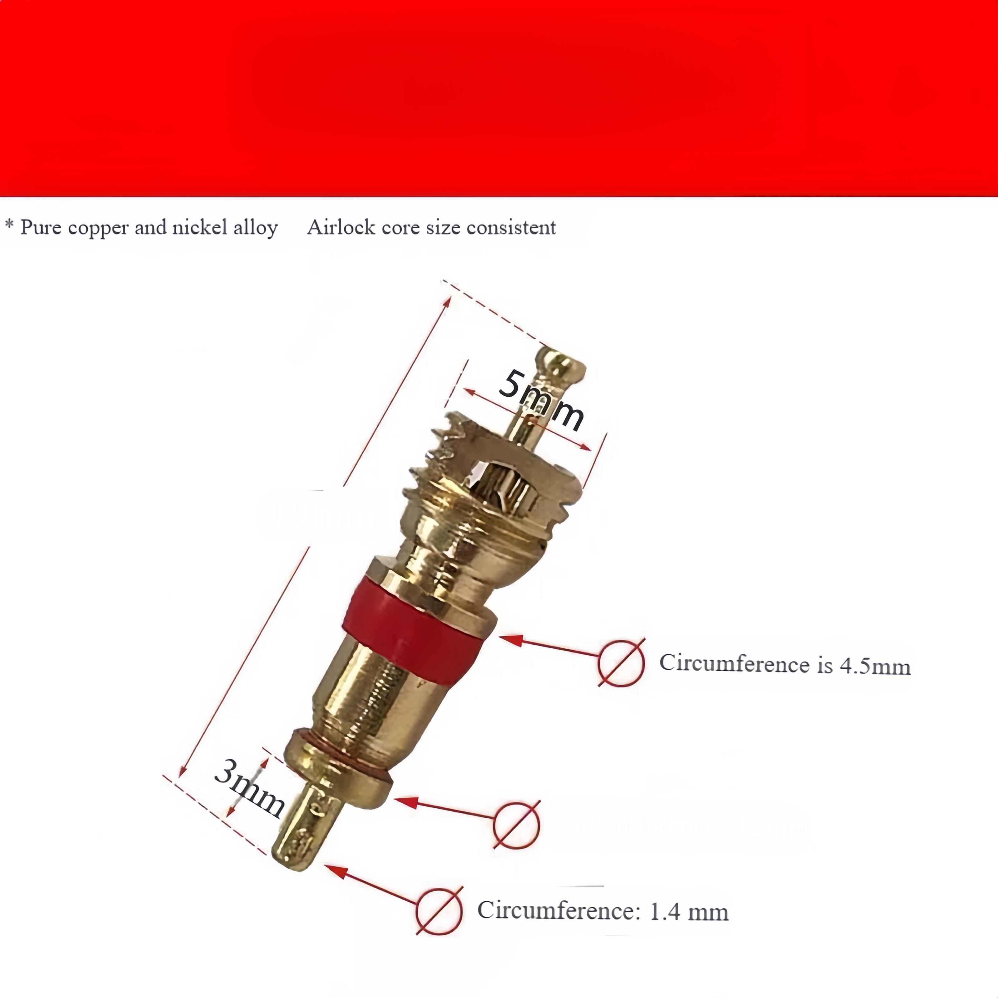50 шт. автомобильный американский сердечник клапана шины универсальный чистый медный клапан вакуумный клапан выпускной клапан шины мотоцикл велосипед
50 шт. автомобильный американский сердечник клапана шины универсальный чистый медный клапан вакуумный клапан выпускной клапан шины мотоцикл велосипед