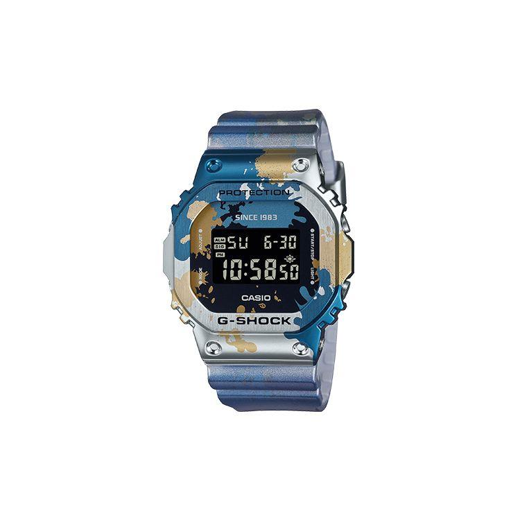 Casio 40th Anniversary Street Graffiti Style Retro Classic Square Waterproof Watch Quartz Movement Resin Strap Men watches Black GM-5600SS-1PR Regular Watch Box,Graffiti Blue
Casio 40th Anniversary Street Graffiti Style Retro Classic Square Waterproof Watch Quartz Movement Resin Strap Men watches Black GM-5600SS-1PR Regular Watch Box,Graffiti Blue