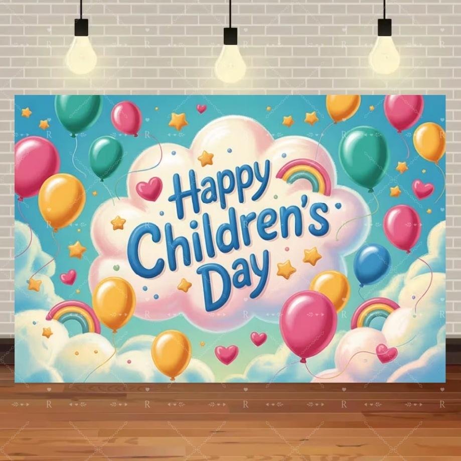 Cartoon Happy Children s Day Theme Background Feliz Día del Niño Child Party Decoration Backdrop Baby Shower Banner Supplies 120X90CM
Cartoon Happy Children s Day Theme Background Feliz Día del Niño Child Party Decoration Backdrop Baby Shower Banner Supplies 120X90CM