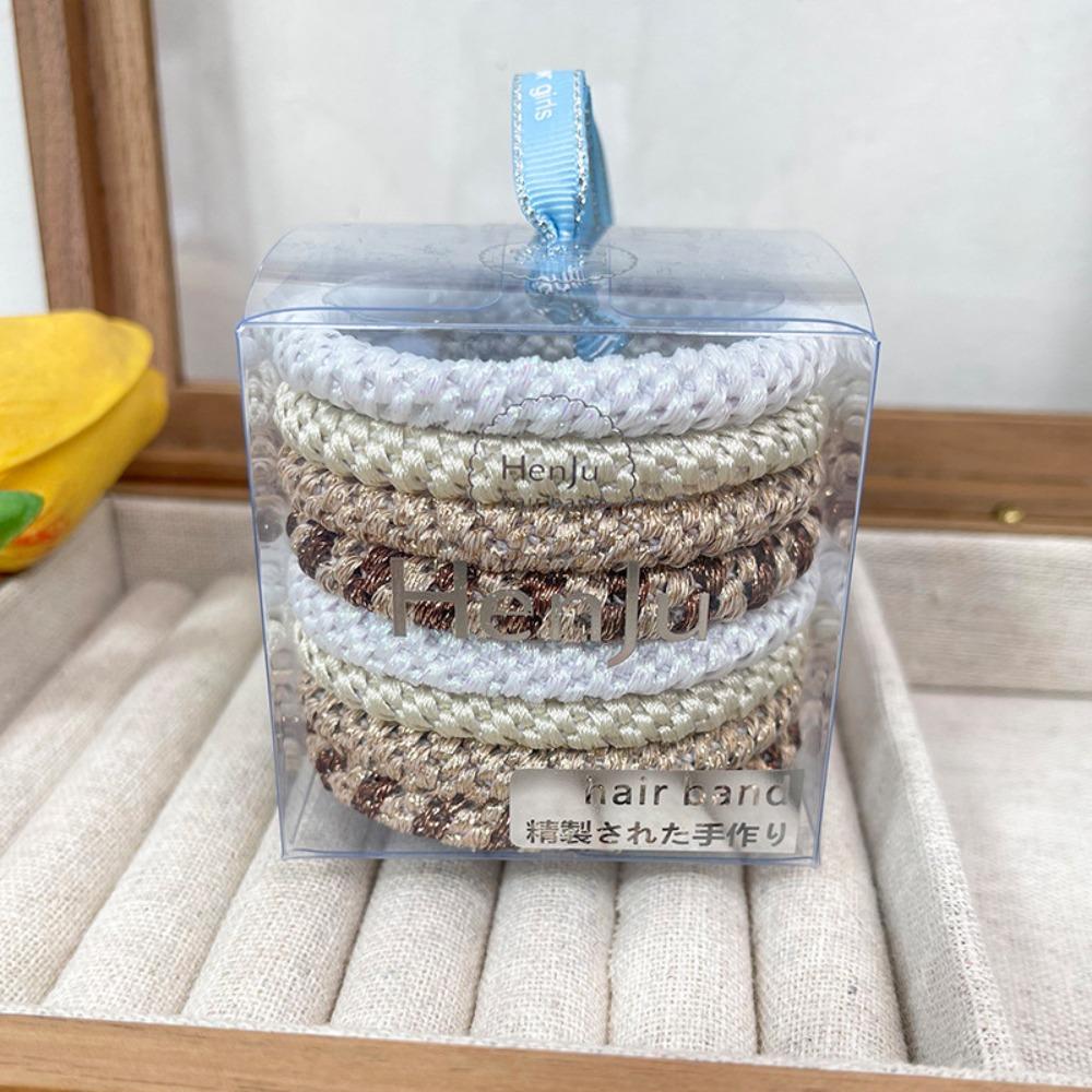 8 шт./набор резинки для волос, набор веревок для волос в корейском стиле, держатель для хвостика, новое кольцо для волос, аксессуары для волос Style 7
8 шт./набор резинки для волос, набор веревок для волос в корейском стиле, держатель для хвостика, новое кольцо для волос, аксессуары для волос Style 7