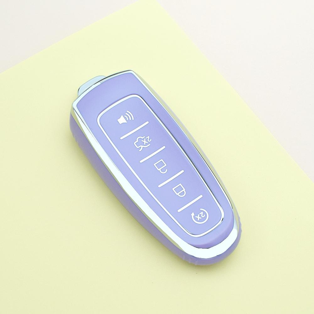 Shell Fob for Ford Escape Focus Edge Explorer Taurus Flex Lincoln MKS MKT MKX MKZ Navigator 5 Buttons Remote Holder Car Key Case фиолетовый
Shell Fob for Ford Escape Focus Edge Explorer Taurus Flex Lincoln MKS MKT MKX MKZ Navigator 5 Buttons Remote Holder Car Key Case фиолетовый