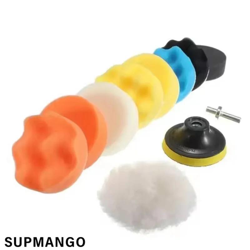 3-дюймовый набор для полировки автомобиля, полировальная накладка для автомобиля, абразивный диск, губка, поролоновые накладки, полировальный станок для восстановления фар
3-дюймовый набор для полировки автомобиля, полировальная накладка для автомобиля, абразивный диск, губка, поролоновые накладки, полировальный станок для восстановления фар