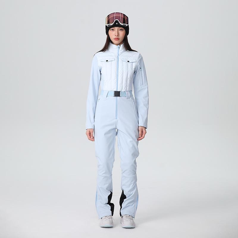 Women s High-Waist Slimming Ski Suit - Waterproof Down Jacket & Pants M небо синє кольору
Women s High-Waist Slimming Ski Suit - Waterproof Down Jacket & Pants M небо синє кольору