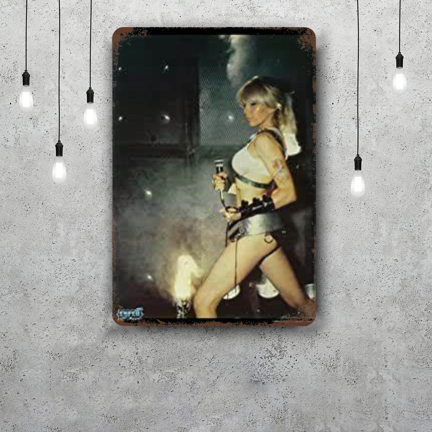 Wendy O Williams Metal Signs wall decor Vintage Tin Signs Captain Metal Poster Decor for Bar Pub Club Wall Decoration 20x30cm(7.8x11.8inch)
Wendy O Williams Metal Signs wall decor Vintage Tin Signs Captain Metal Poster Decor for Bar Pub Club Wall Decoration 20x30cm(7.8x11.8inch)
