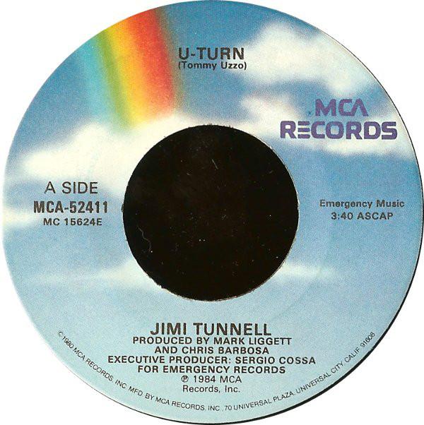 7-дюймовая пластинка JIMI TUNNELL - U-Turn MCA52411 MCA Records 1984 США Танцевальная и Электронная Б/У
7-дюймовая пластинка JIMI TUNNELL - U-Turn MCA52411 MCA Records 1984 США Танцевальная и Электронная Б/У