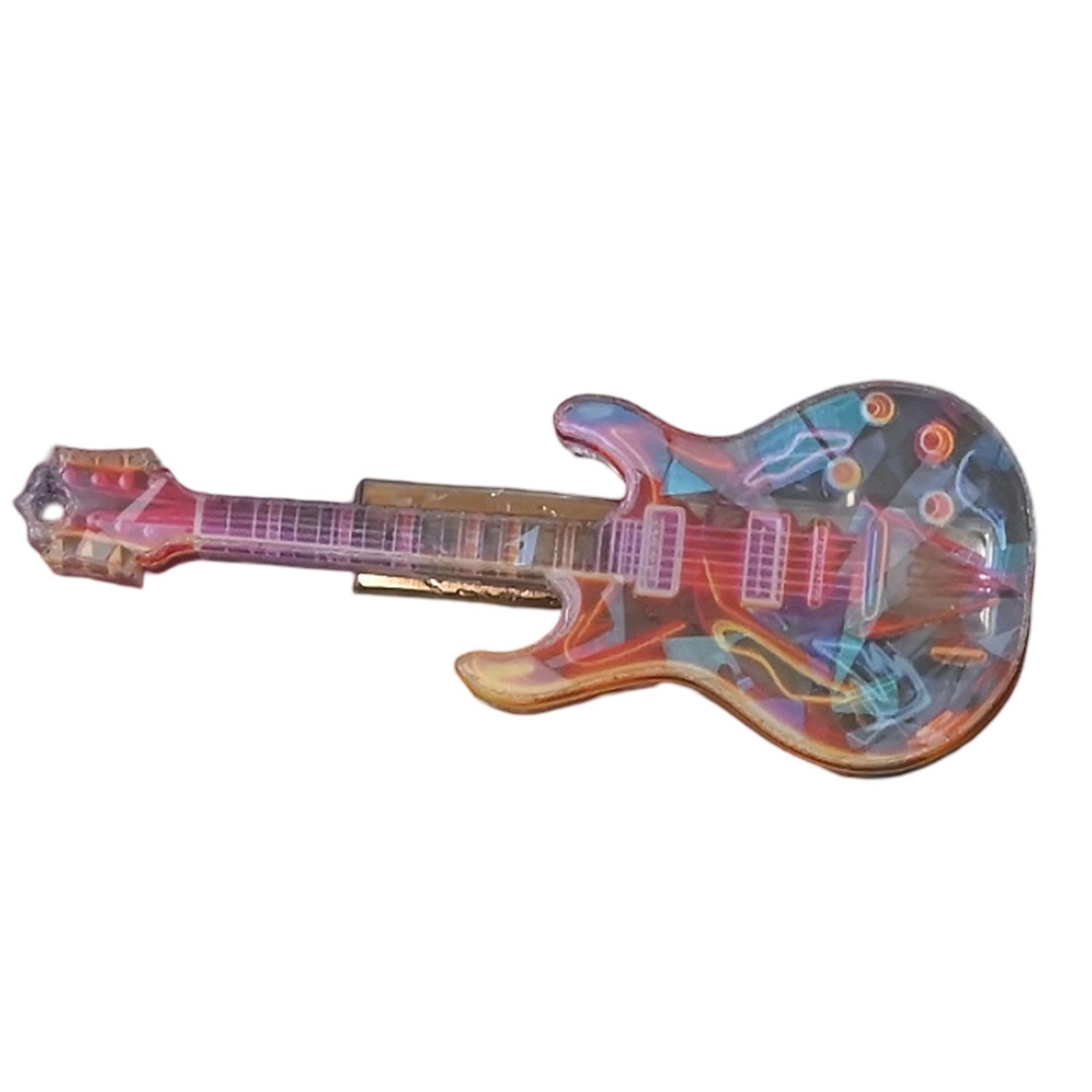 Light weight Guitar Hair Clip Fashionable Durability Hairclip Unique Hairpin for Music Festivals and Casual Looks 1 червоний
Light weight Guitar Hair Clip Fashionable Durability Hairclip Unique Hairpin for Music Festivals and Casual Looks 1 червоний