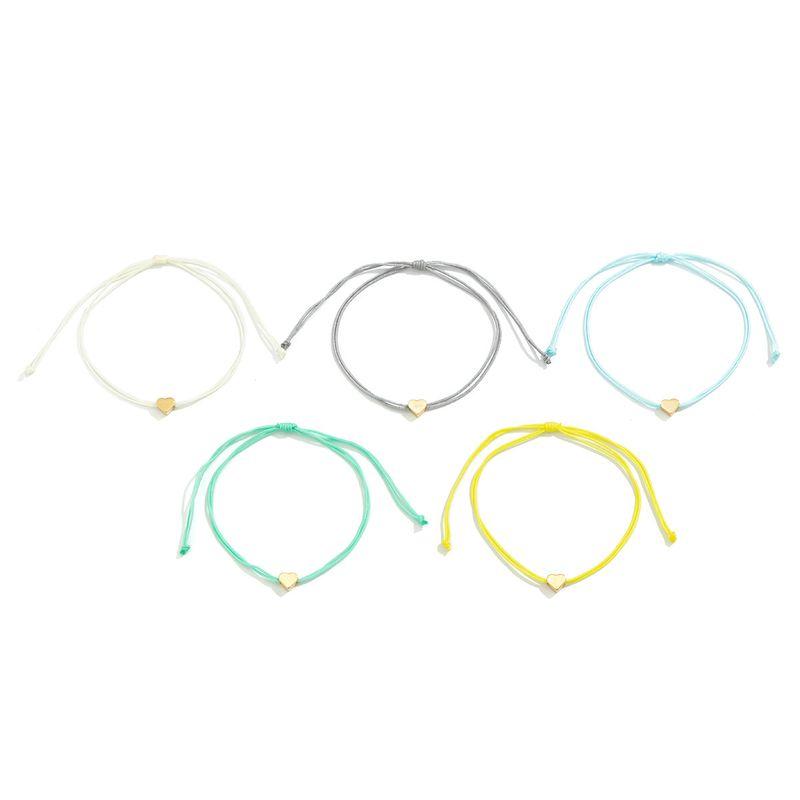 5-Piece Set Drawable Adjustable Peach Heart Bracelet Set European and American Fashion Cute Niche Personality Online Celebrity Ins Hand Jewelry Color mixing(5 Items)
5-Piece Set Drawable Adjustable Peach Heart Bracelet Set European and American Fashion Cute Niche Personality Online Celebrity Ins Hand Jewelry Color mixing(5 Items)