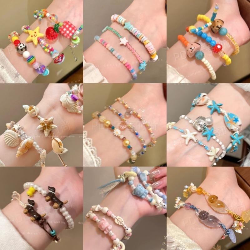 Children s fun beaded pendant bracelet cute versatile niche bracelet fashion temperament high-end jewelry
Children s fun beaded pendant bracelet cute versatile niche bracelet fashion temperament high-end jewelry