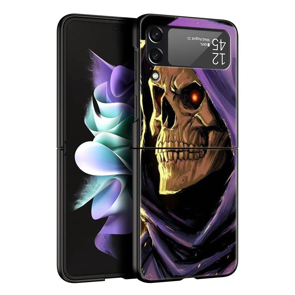 Phone Case for Samsung Galaxy Z Flip 3 4 5 Folding Mobile Shell Hard PC Fundas Black Protect Cover Grim Reaper Skull Skeleton Samsung Z Flip
Phone Case for Samsung Galaxy Z Flip 3 4 5 Folding Mobile Shell Hard PC Fundas Black Protect Cover Grim Reaper Skull Skeleton Samsung Z Flip