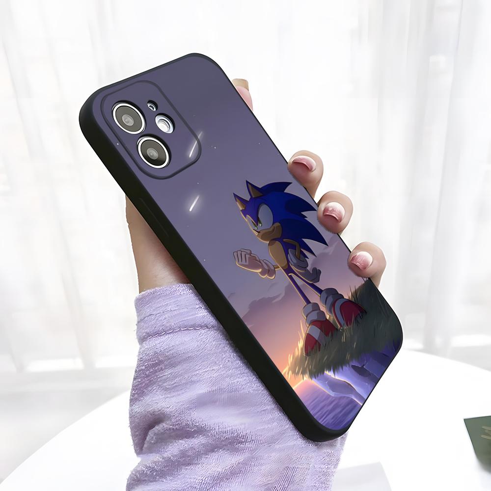 Cartoon Sonic The Hedgehog Phone Case For IPhone 17 Pro Max 15 Pro 16 14 Plus 12 13 Mini 11 Pro Shockproof Soft Cover iPhone12
Cartoon Sonic The Hedgehog Phone Case For IPhone 17 Pro Max 15 Pro 16 14 Plus 12 13 Mini 11 Pro Shockproof Soft Cover iPhone12