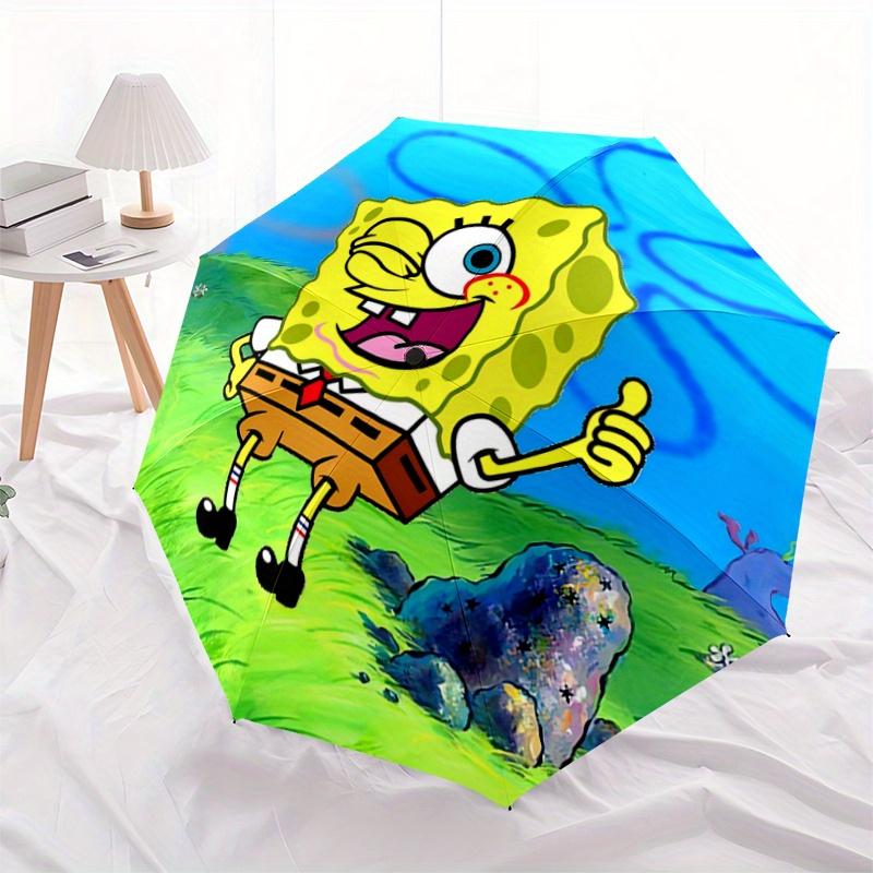 1pc SpongeBob SquarePants Auto-Open Close Umbrella, Portable 3-Fold Design with 8-Bone Iron Frame, Outdoor Umbrella, Ideal Gift for Fans, Travele
1pc SpongeBob SquarePants Auto-Open Close Umbrella, Portable 3-Fold Design with 8-Bone Iron Frame, Outdoor Umbrella, Ideal Gift for Fans, Travele