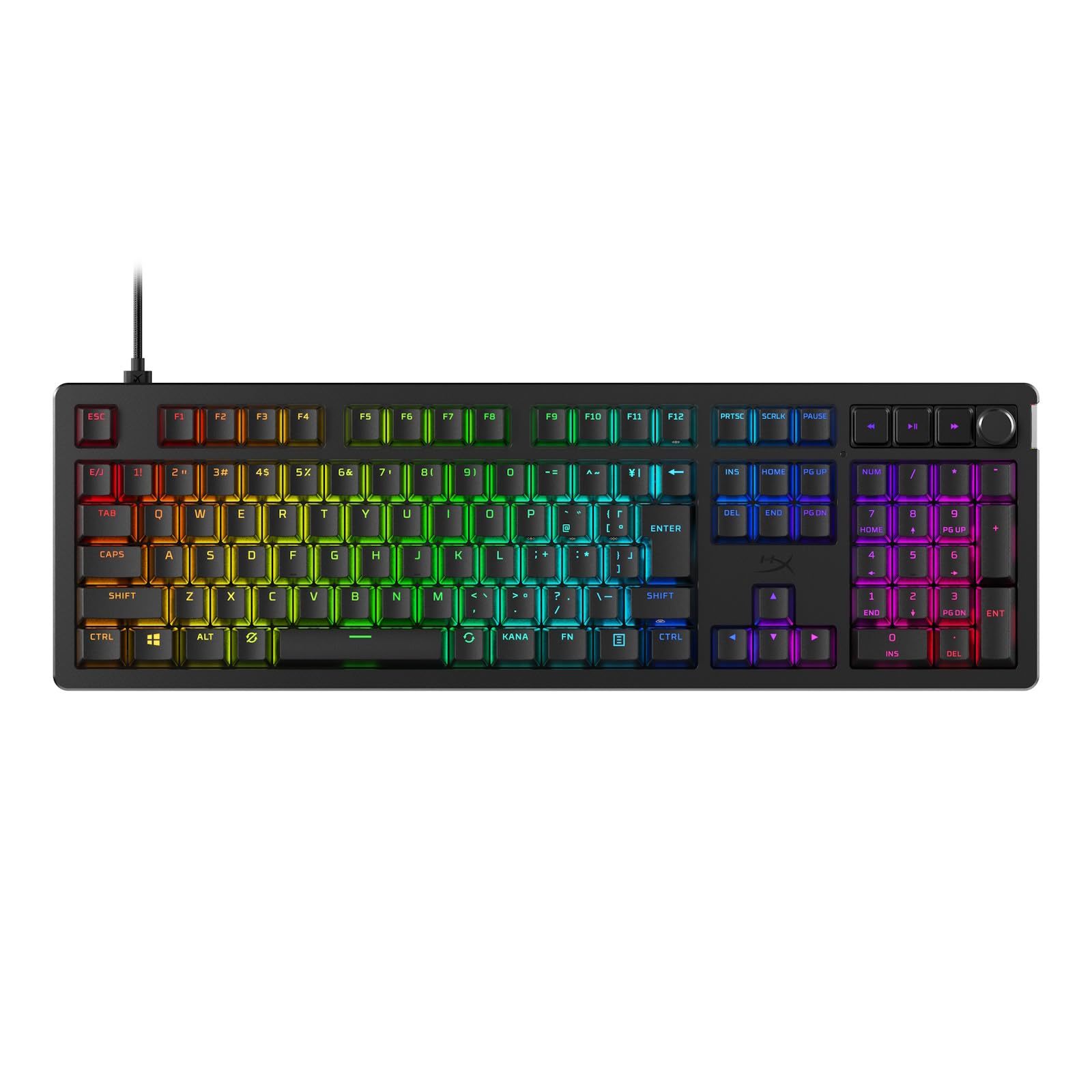 HyperX Alloy Rise Gaming Keyboard Japanese Layout Mechanical Full Size Linear Switch Media Controller Gasket Mount Hot Swap Customization 7G7A3AA#ABJ
HyperX Alloy Rise Gaming Keyboard Japanese Layout Mechanical Full Size Linear Switch Media Controller Gasket Mount Hot Swap Customization 7G7A3AA#ABJ