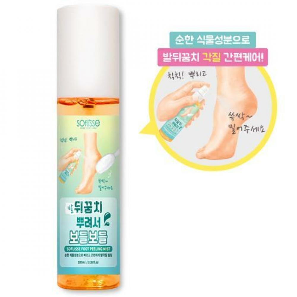 Sofless Спрей-пилинг для ног 100мл
Sofless Спрей-пилинг для ног 100мл