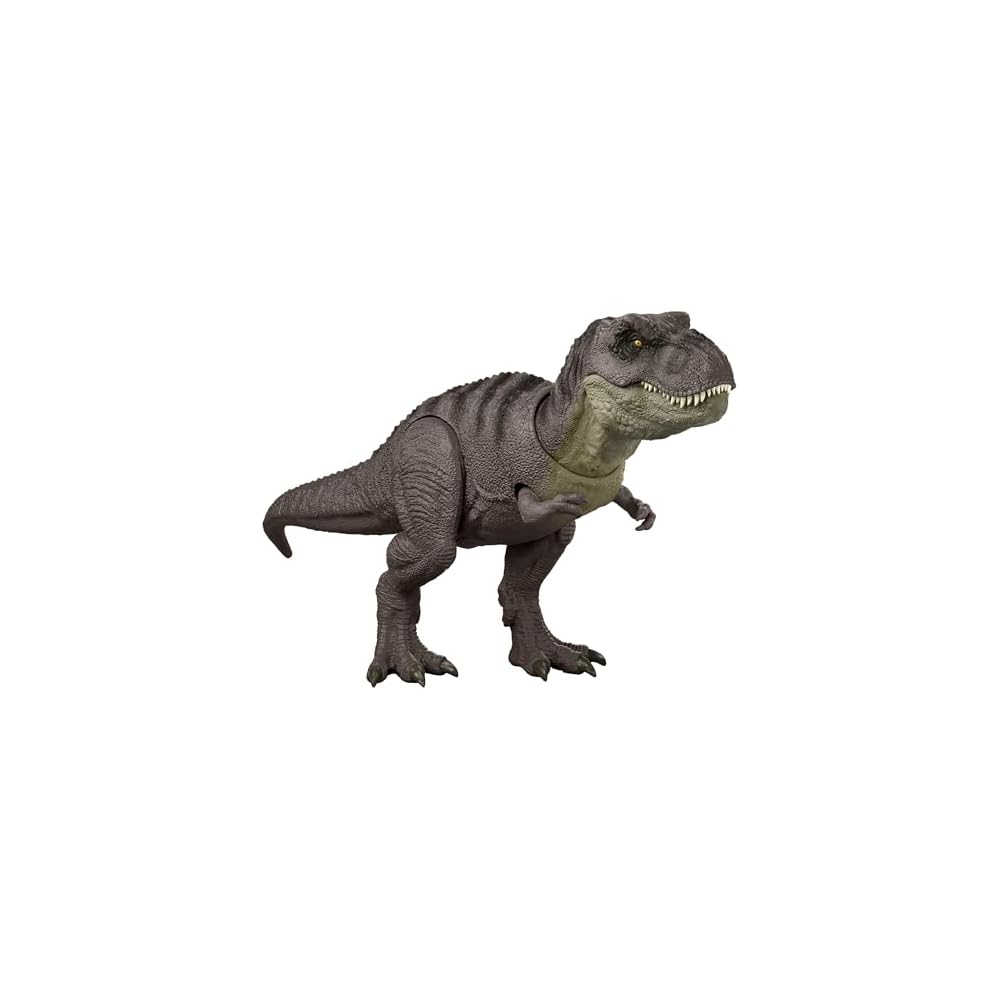 Mattel Jurassic World T-Rex Action Figure Green 46.4cm Movable Toy for Kids Ages 4 and Up
Mattel Jurassic World T-Rex Action Figure Green 46.4cm Movable Toy for Kids Ages 4 and Up