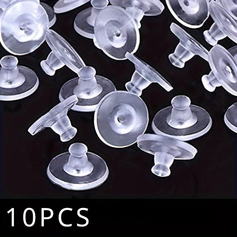 10/20pcs of Flexible Transparent Rubber Earring Backs for Droopy Ears - Safety Stoppers Featuring a Soft Clutch Pin resin diy
10/20pcs of Flexible Transparent Rubber Earring Backs for Droopy Ears - Safety Stoppers Featuring a Soft Clutch Pin resin diy