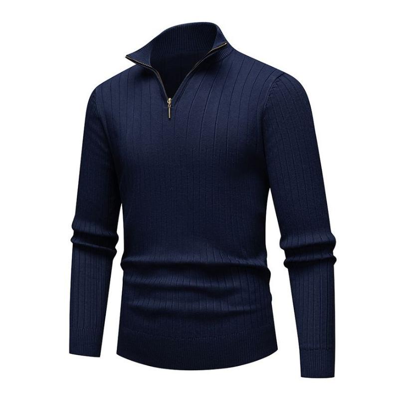 Men s Half Zip Stand Collar Knit Sweater XXXL тёмно-синий
Men s Half Zip Stand Collar Knit Sweater XXXL тёмно-синий