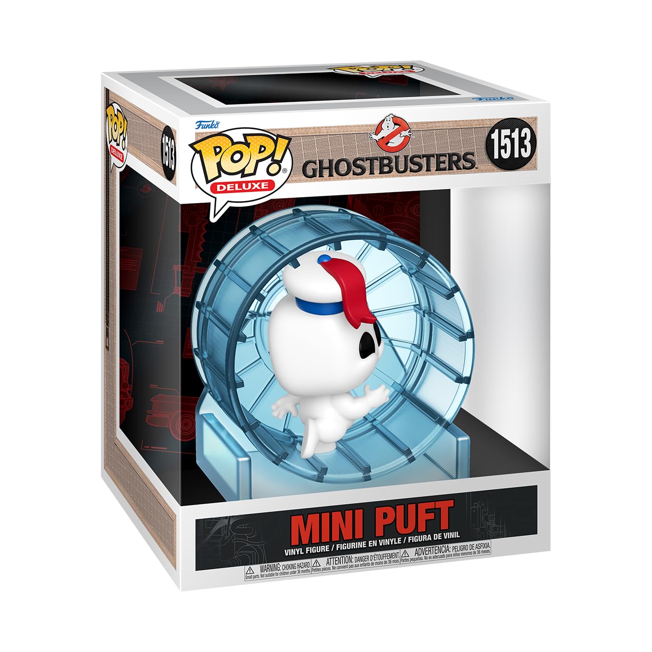 Ghostbusters MINI Marshmallow Man in Hamster Wheel Figure Funko Ghostbusters POP! (2024)
Ghostbusters MINI Marshmallow Man in Hamster Wheel Figure Funko Ghostbusters POP! (2024)