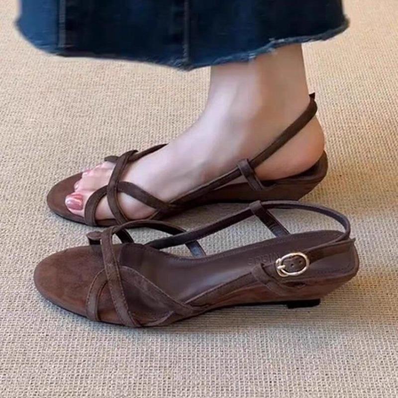 Мода 2025 Новые Винтажные С Вырезами С Открытым Носком Женские Летние Модные Универсальные Сандалии-Клин на Мягкой Подошве в Римском Стиле 40
Мода 2025 Новые Винтажные С Вырезами С Открытым Носком Женские Летние Модные Универсальные Сандалии-Клин на Мягкой Подошве в Римском Стиле 40