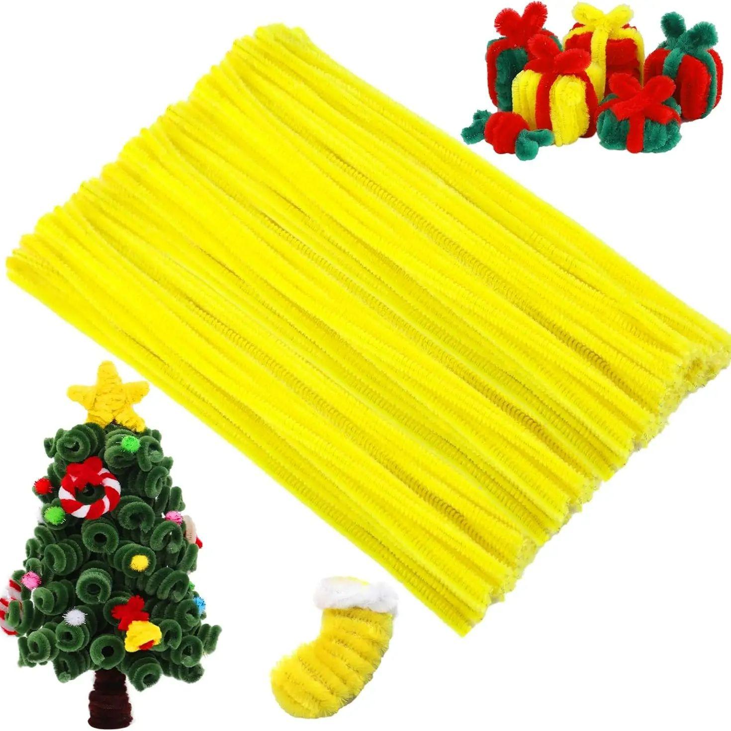 100Pcs Yellow Pipe Cleaners, Creative Craft Pipe Cleaners for Festivals DIY Hand Arts, Craft Supplies for Home DIY Handcraft 100pcs жовтий
100Pcs Yellow Pipe Cleaners, Creative Craft Pipe Cleaners for Festivals DIY Hand Arts, Craft Supplies for Home DIY Handcraft 100pcs жовтий