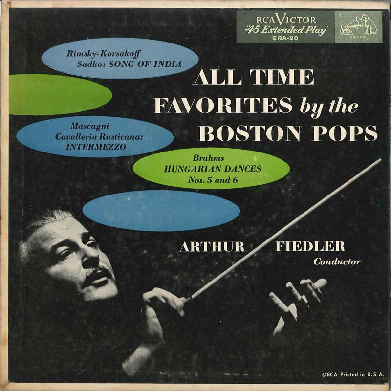 7inch Record BOSTON POPS ORCHESTRA ARTHUR FIEDLE - All Time Favourites By The Boston P ERA20 RCA VICTOR US Classical Used
7inch Record BOSTON POPS ORCHESTRA ARTHUR FIEDLE - All Time Favourites By The Boston P ERA20 RCA VICTOR US Classical Used