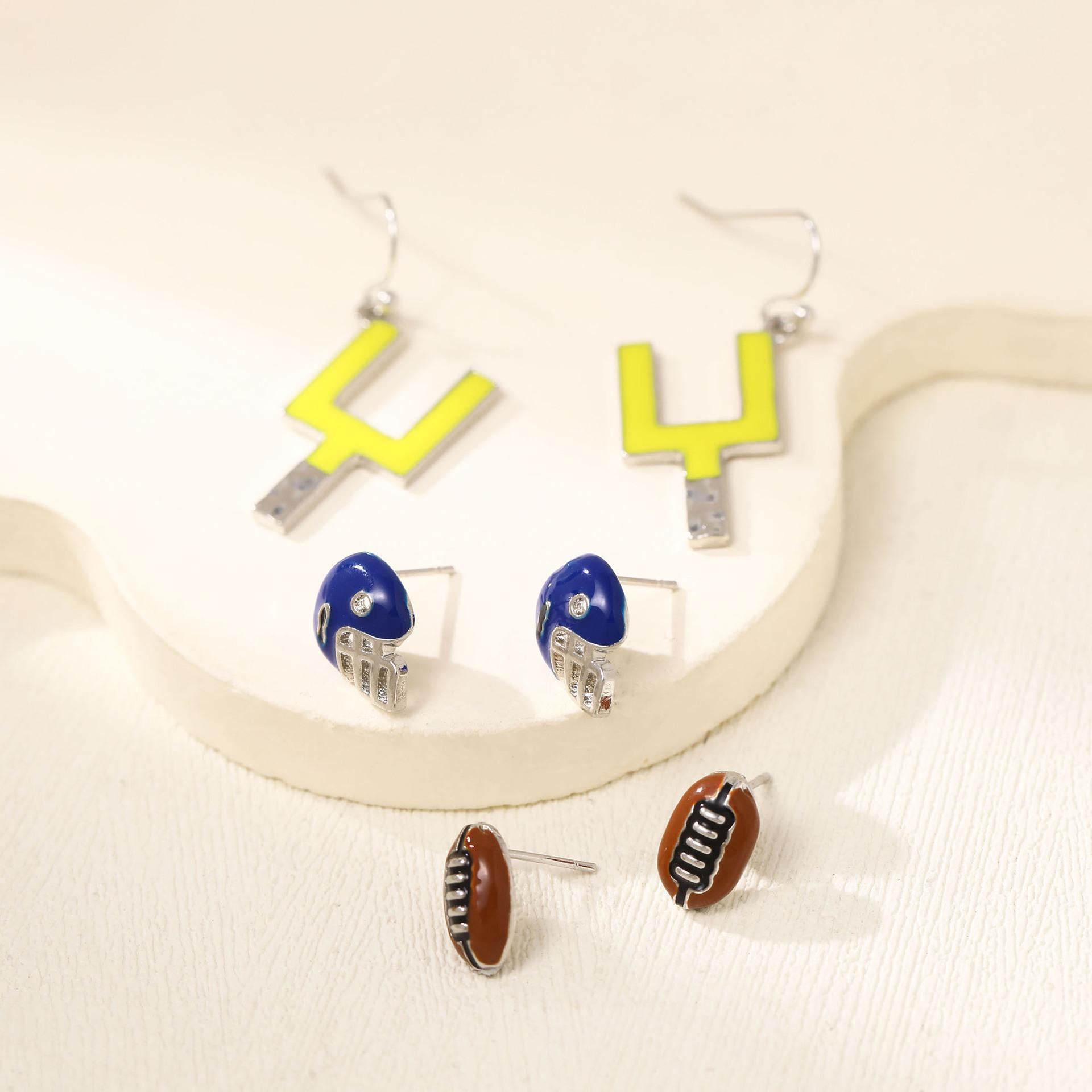 Combination Earrings, Fashionable And Personalized Color Drip Alloy Earrings 3 Pairs Of Set Stud Earrings
Combination Earrings, Fashionable And Personalized Color Drip Alloy Earrings 3 Pairs Of Set Stud Earrings
