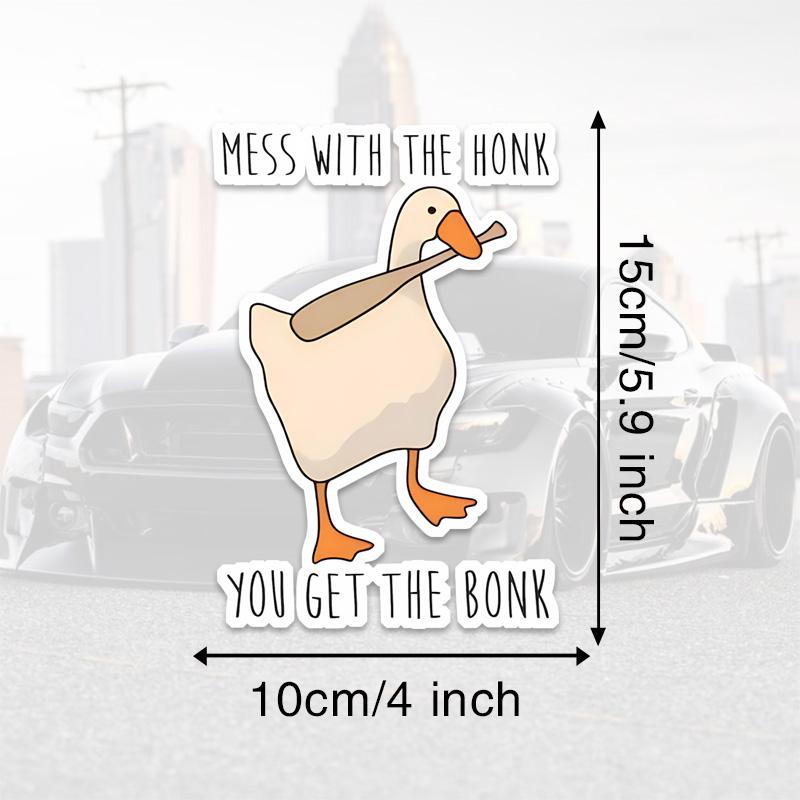 DS76#10X15см Аниме Наклейки Mess With The Honk You Get The Bonk Виниловые Наклейки Для Машин, Грузовиков, Бамперов 10X15cm
DS76#10X15см Аниме Наклейки Mess With The Honk You Get The Bonk Виниловые Наклейки Для Машин, Грузовиков, Бамперов 10X15cm