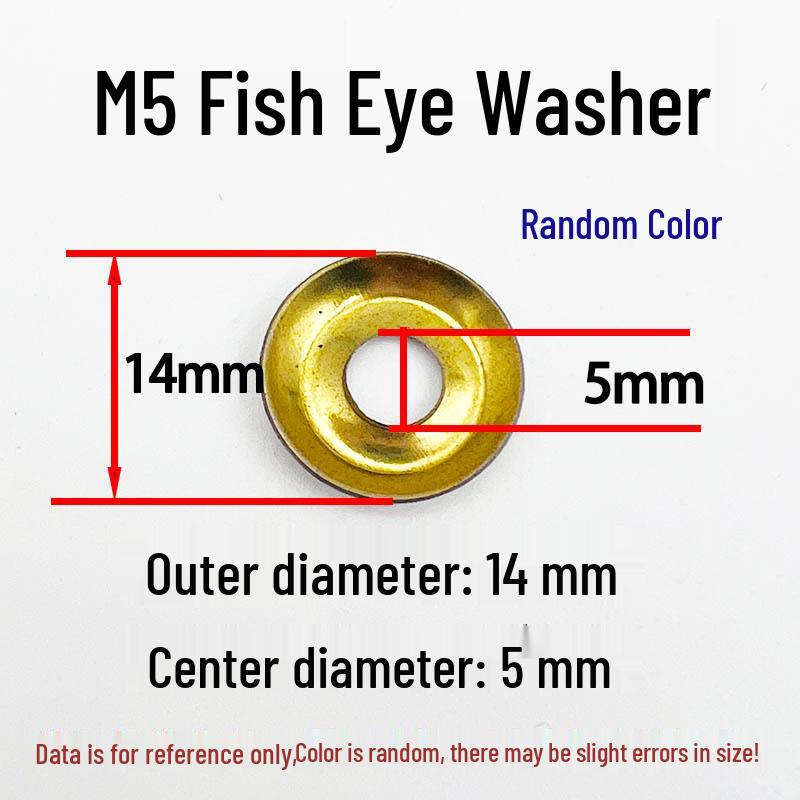 Fisheye Washer & Screw Set for Decorative Mounting
Fisheye Washer & Screw Set for Decorative Mounting