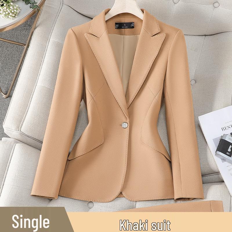 2025 Women s Khaki Long Sleeve Single Button Jacket & Slim Fit Formal Pantsuit for Hotel Reception XXXXL
2025 Women s Khaki Long Sleeve Single Button Jacket & Slim Fit Formal Pantsuit for Hotel Reception XXXXL
