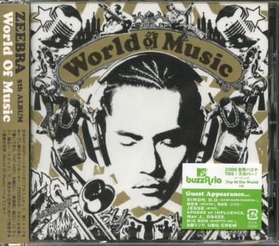 CD ZEEBRA World Of Music PCCA02550 Pony Canyon 2007 Japan Obi Japanese Club Dance Used
CD ZEEBRA World Of Music PCCA02550 Pony Canyon 2007 Japan Obi Japanese Club Dance Used