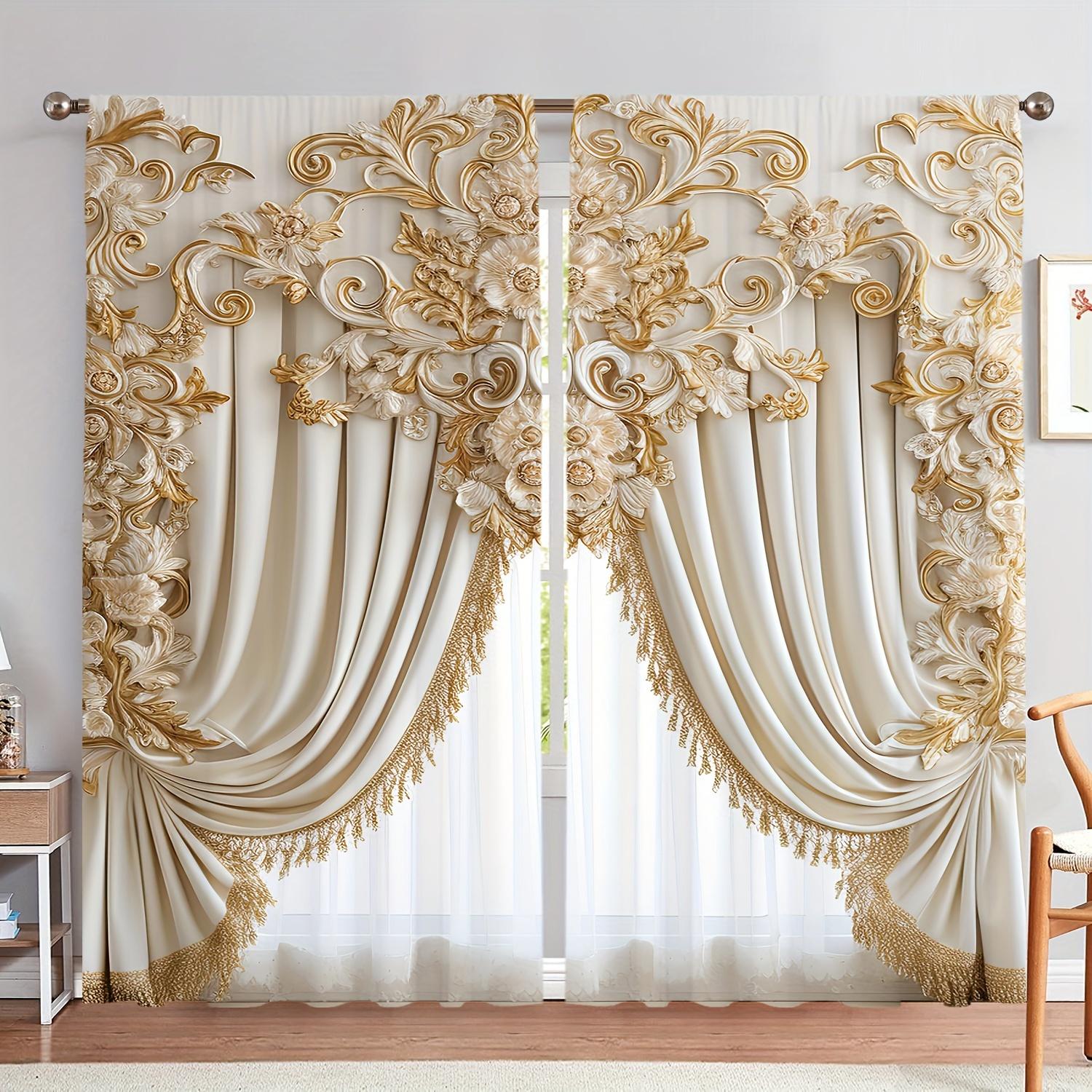 Art Decor 3D цифровая печать декоративные шторы панели 2 шт, саржевое переплетение светофильтрующие шторы, подвесные, тема модных штор, W65X60H(cm)X2Pcs&Hook
Art Decor 3D цифровая печать декоративные шторы панели 2 шт, саржевое переплетение светофильтрующие шторы, подвесные, тема модных штор, W65X60H(cm)X2Pcs&Hook